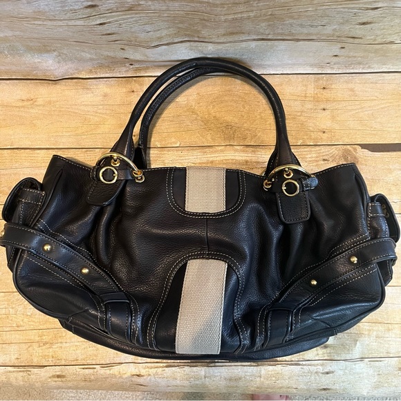 Juicy Couture Vintage Y2K Black Leather Handbag - Picture 5 of 16